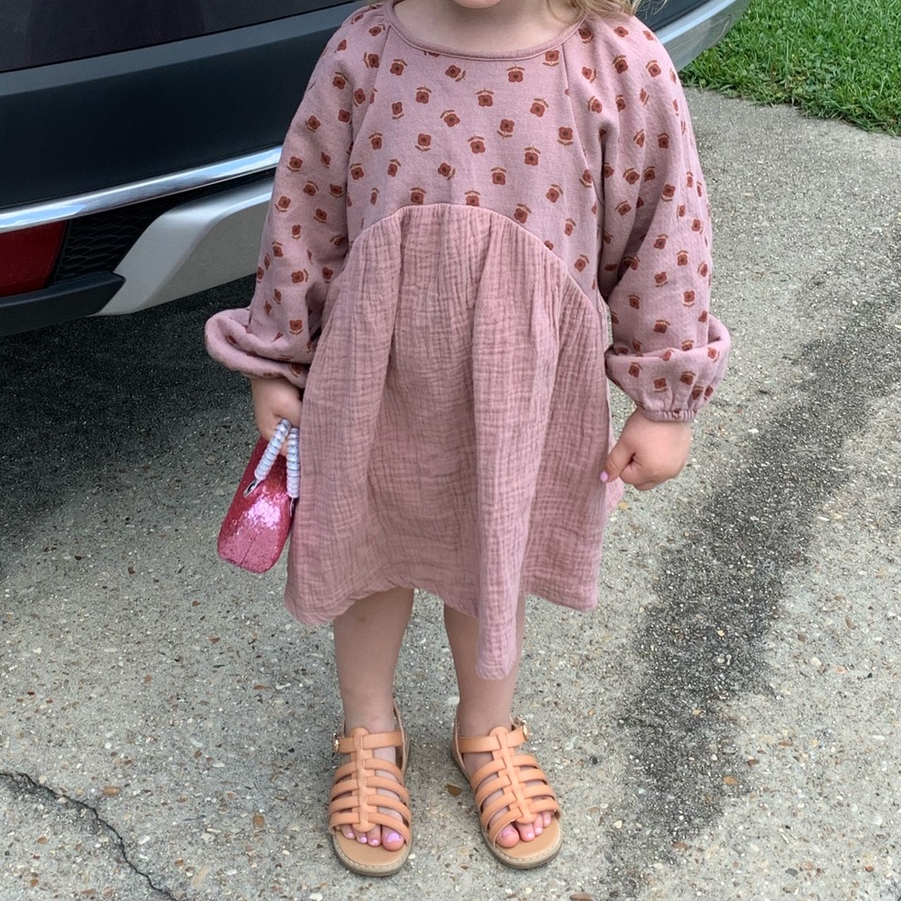 Pink Zara dress